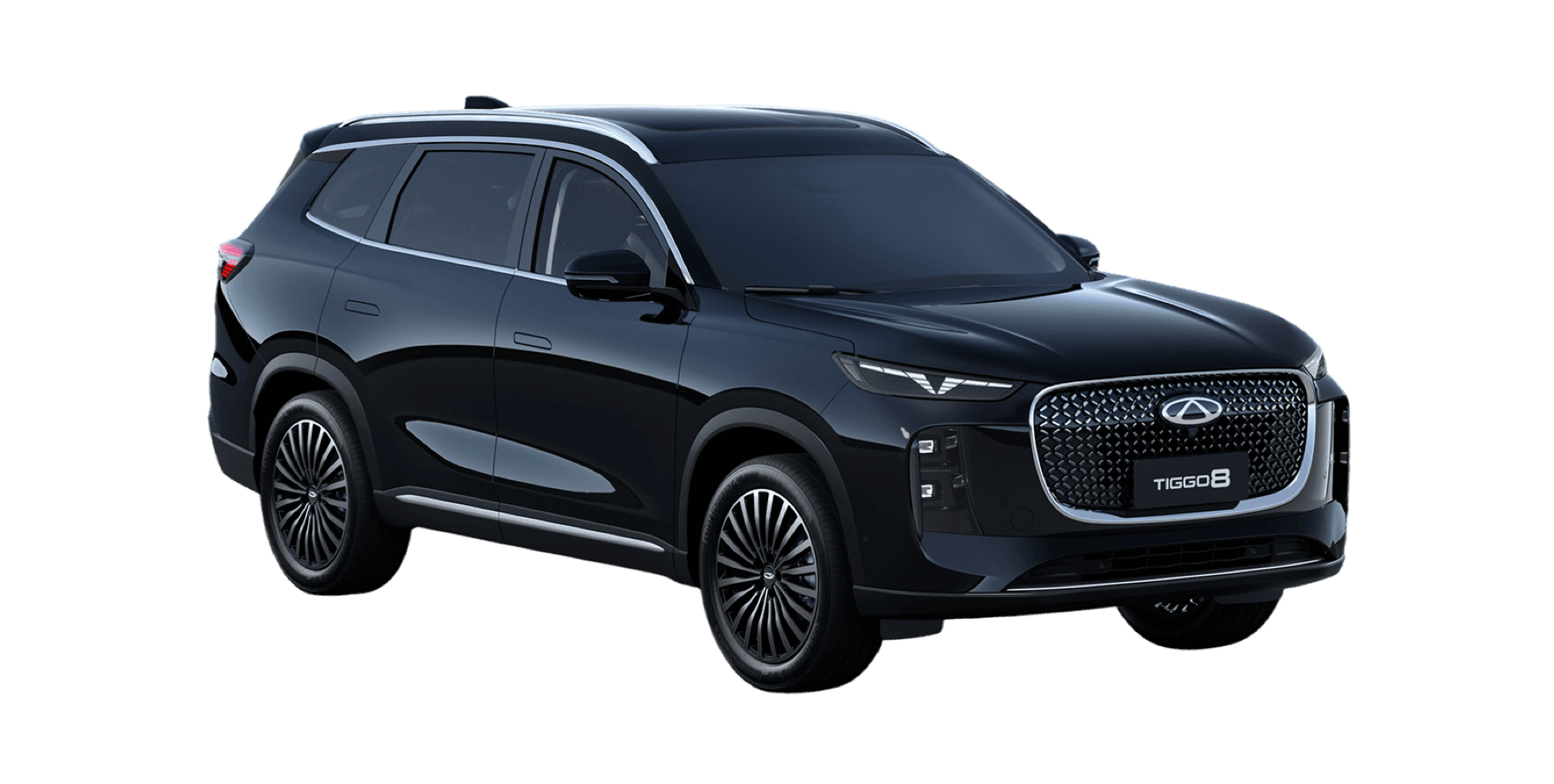 Chery Tiggo 8 edition in Midnight Black