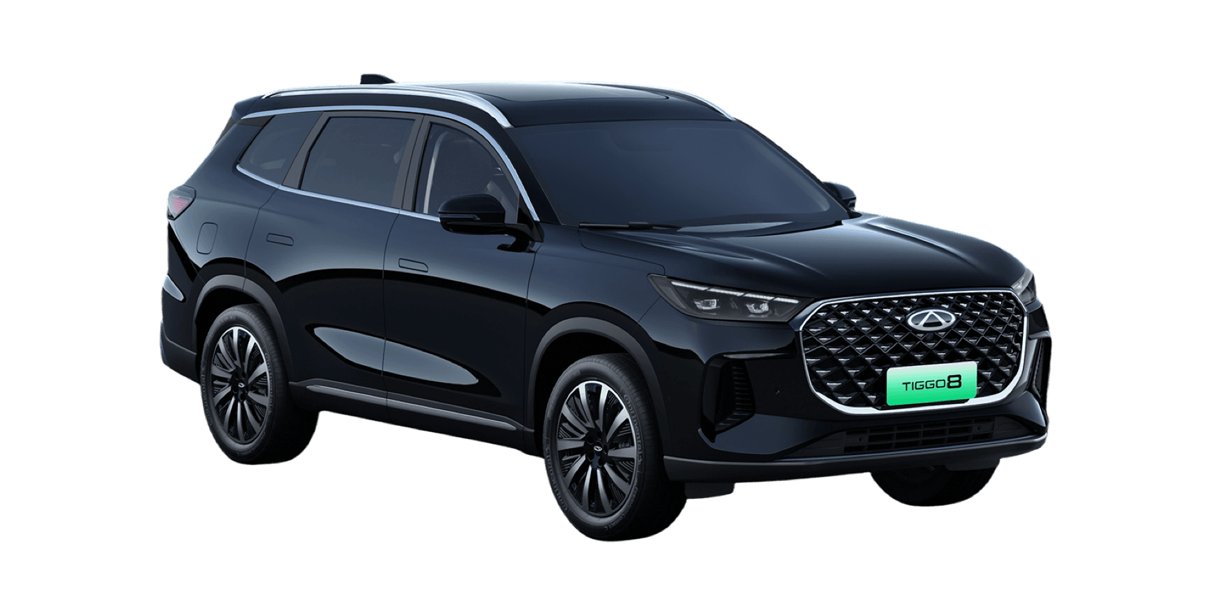 Chery Tiggo 8 CSH edition in Midnight Black