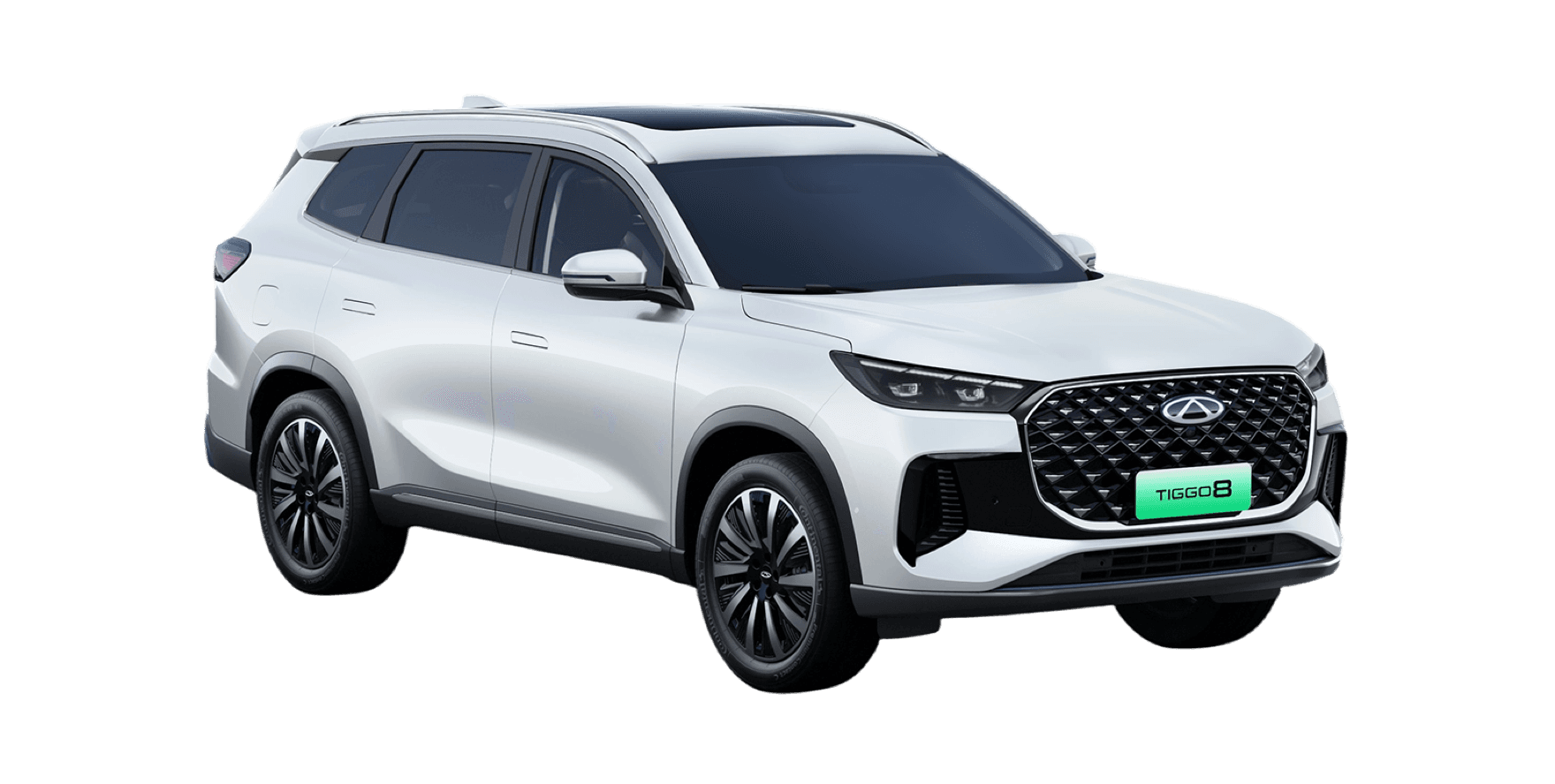 Chery Tiggo 8 CSH edition in Arctic White