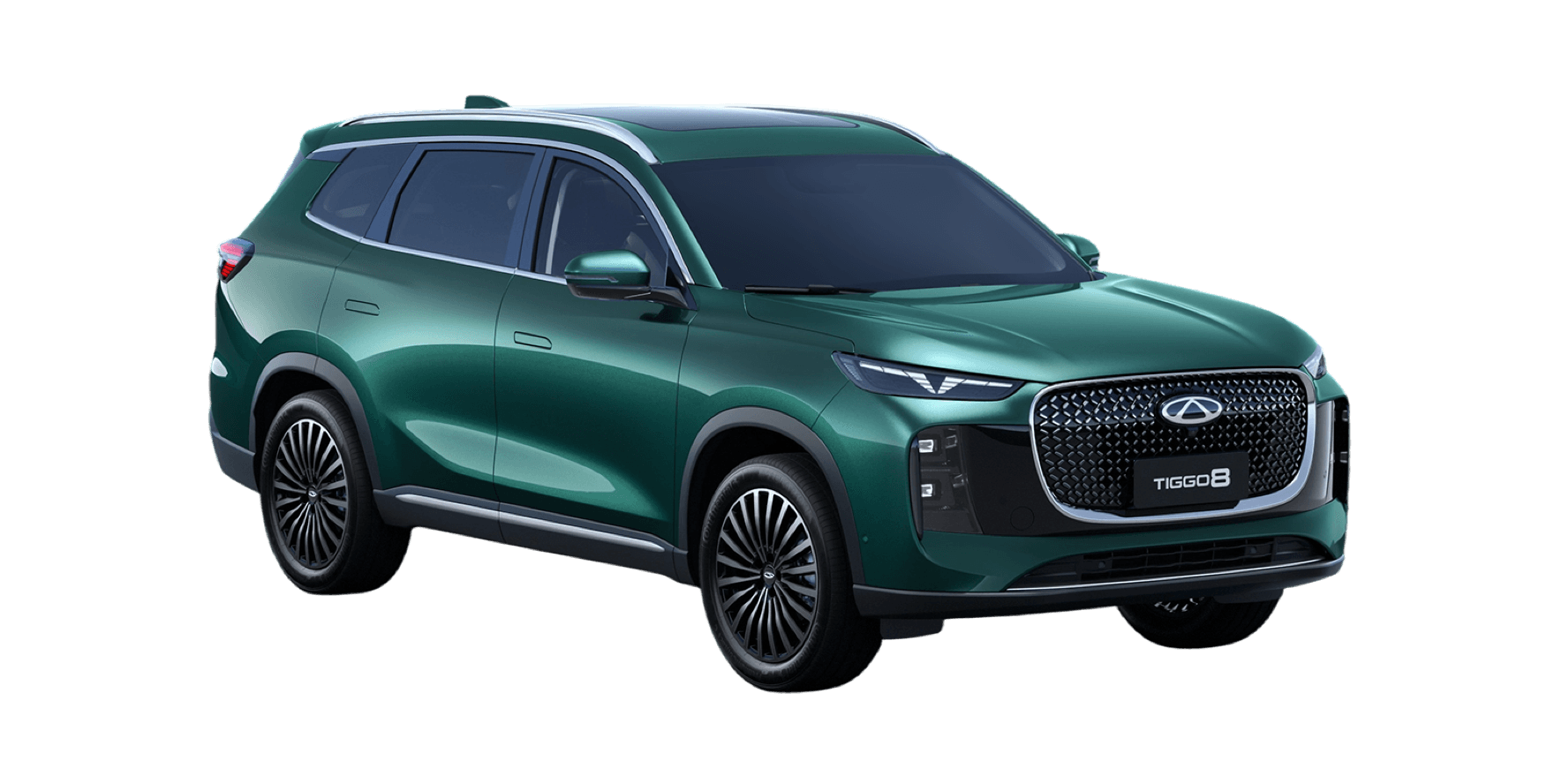 Chery Tiggo 8 edition in Forest Green