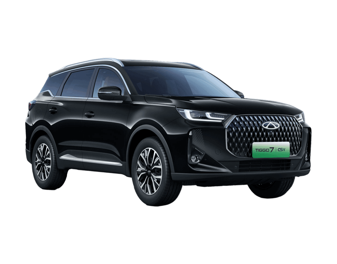 Chery Tiggo 7 CSH edition in Midnight Black