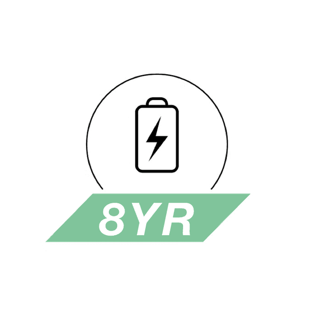 8-year or 100,000 miles battery warranty